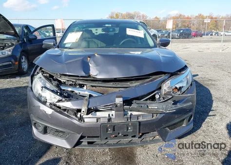 2017 Honda Civic Ex z USA, uszkodzony, nr VIN 2HGFC2F86HH508251